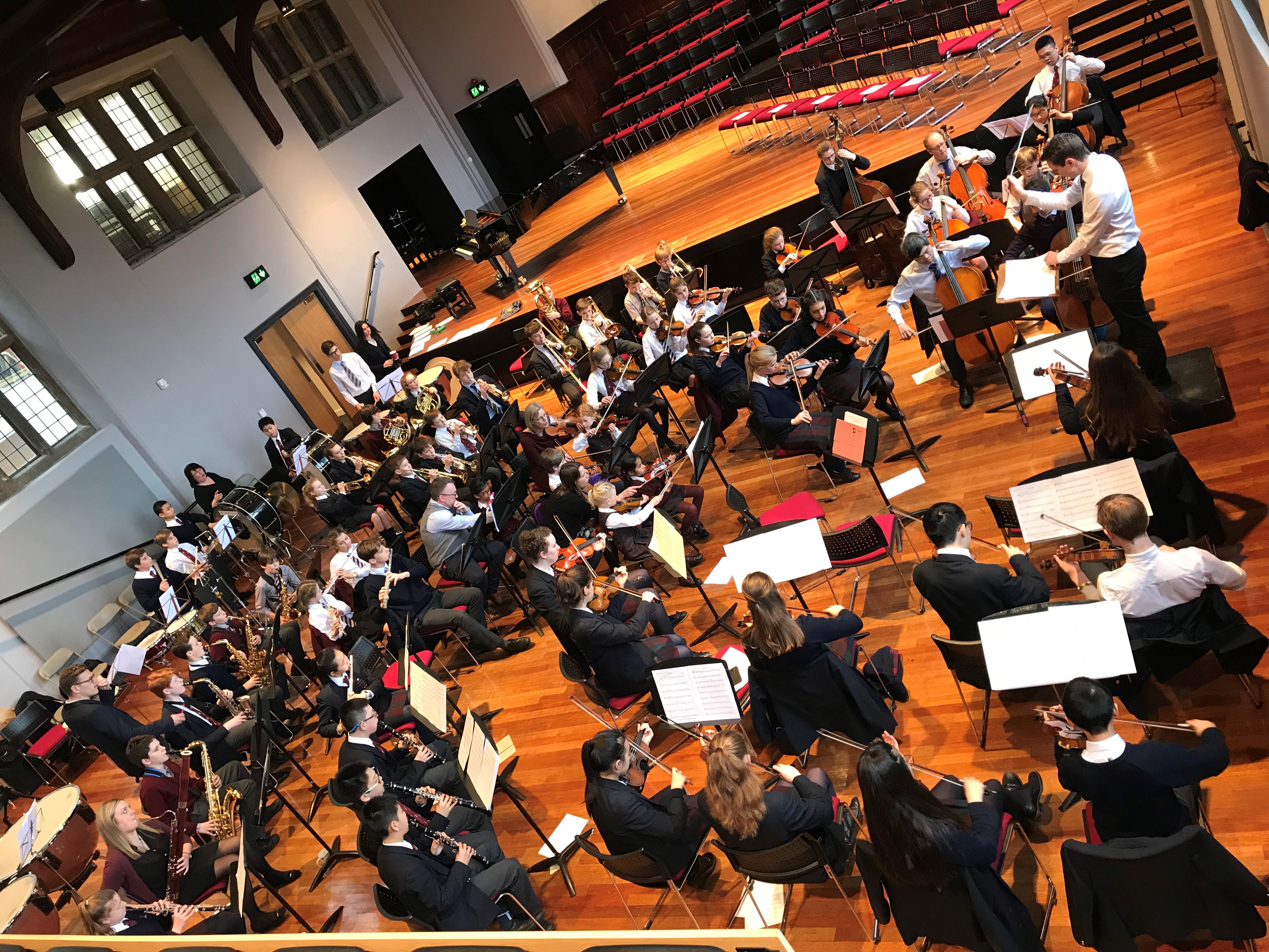 Orchestra in a Day - Workshop and Concert with Bromsgrove and Winterfold, February 2019